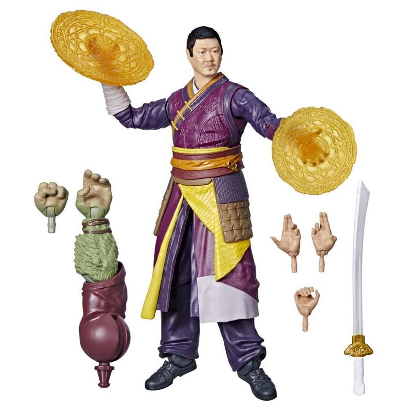 Marvel Legends Series Doctor Strange in the Multiverse of Madness 6-inch Collectible Marvel’s Wong Action Figure Toy, 4 Accessories and 1 Build-A-Figure Part product image 1