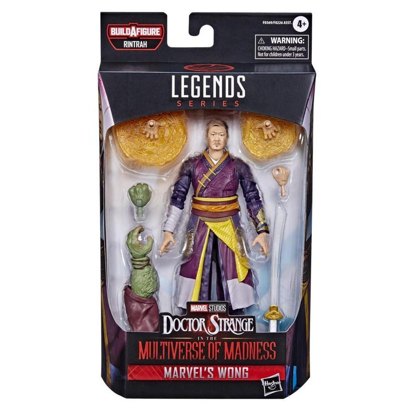 Marvel Legends Series Doctor Strange in the Multiverse of Madness 6-inch Collectible Marvel’s Wong Action Figure Toy, 4 Accessories and 1 Build-A-Figure Part product image 1