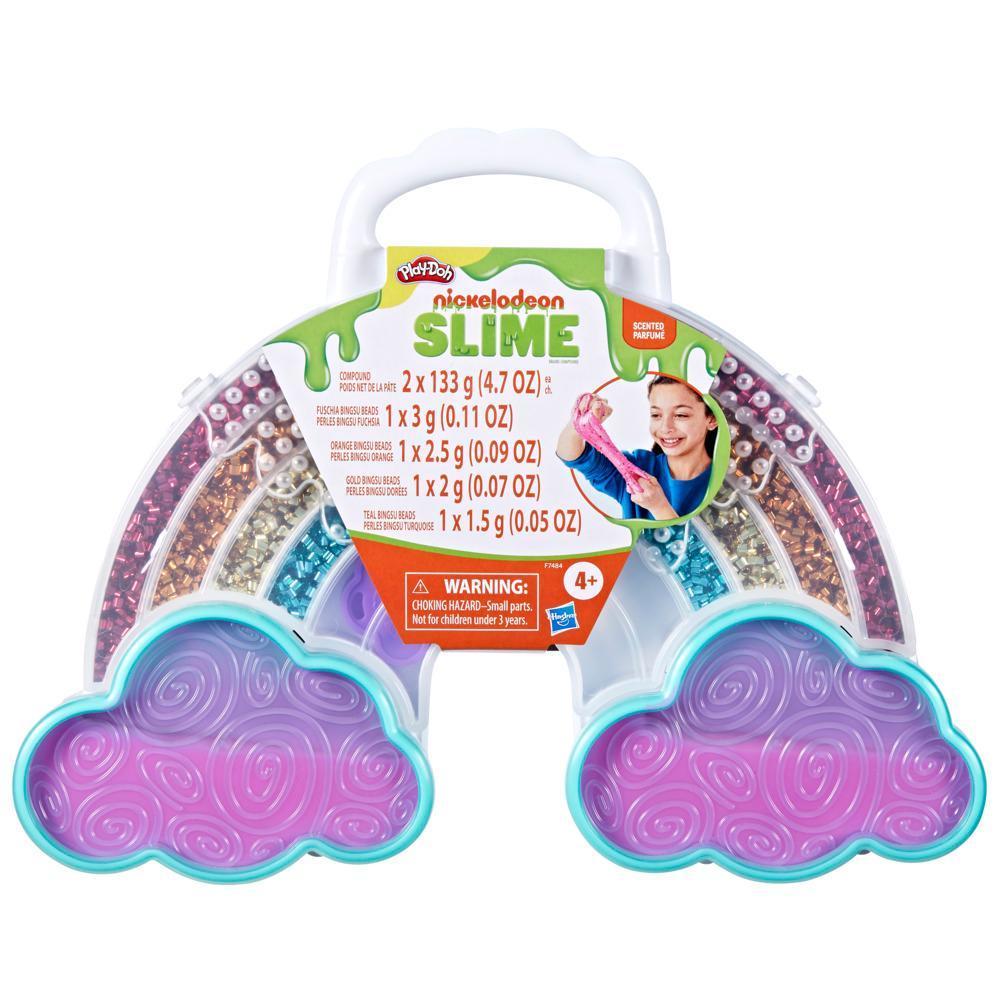 Play-Doh Nickelodeon Slime Brand Compound Rainbow Mixing Kit, Kids Crafts product thumbnail 1