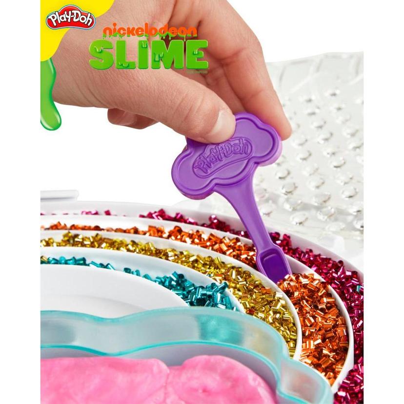 Play-Doh Nickelodeon Slime Brand Compound Rainbow Mixing Kit, Kids Crafts product image 1