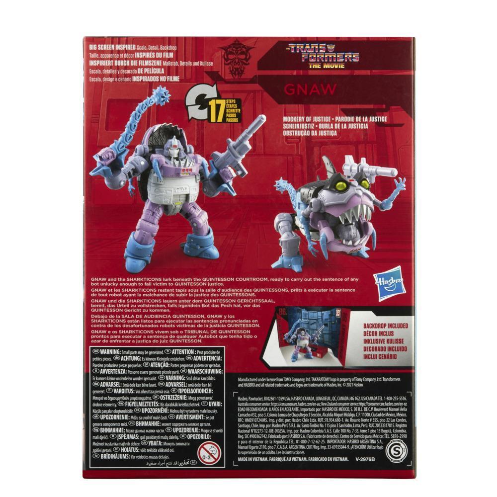 Transformers Toys Studio Series 86-08 Deluxe Class The Transformers: The Movie Gnaw Action Figure, 8 and Up, 4.5-inch product thumbnail 1