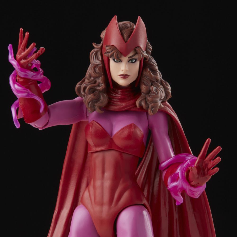 Marvel Legends Series Scarlet Witch 6-inch Retro Action Figure Toy, 4 Accessories product thumbnail 1