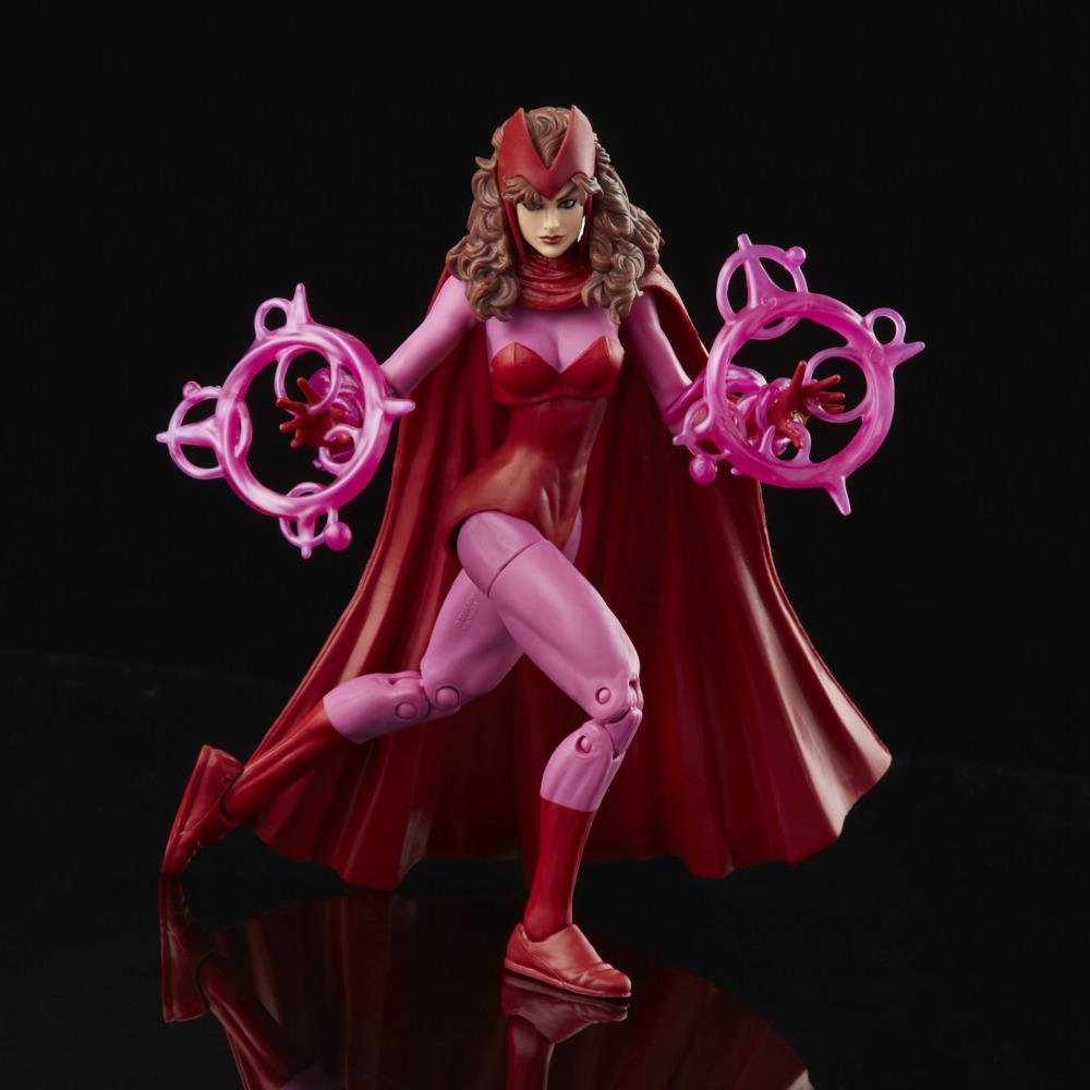 Marvel Legends Series Scarlet Witch 6-inch Retro Action Figure Toy, 4 Accessories product thumbnail 1