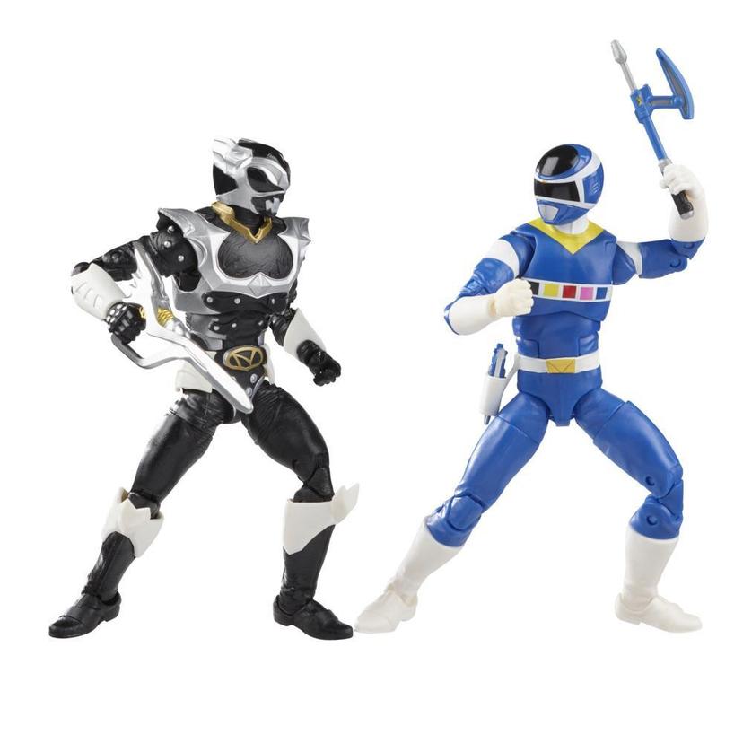 Power Rangers Lightning Collection In Space Blue Ranger Vs. Silver Psycho Ranger 2-Pack 6-Inch Action Figure Toys product image 1