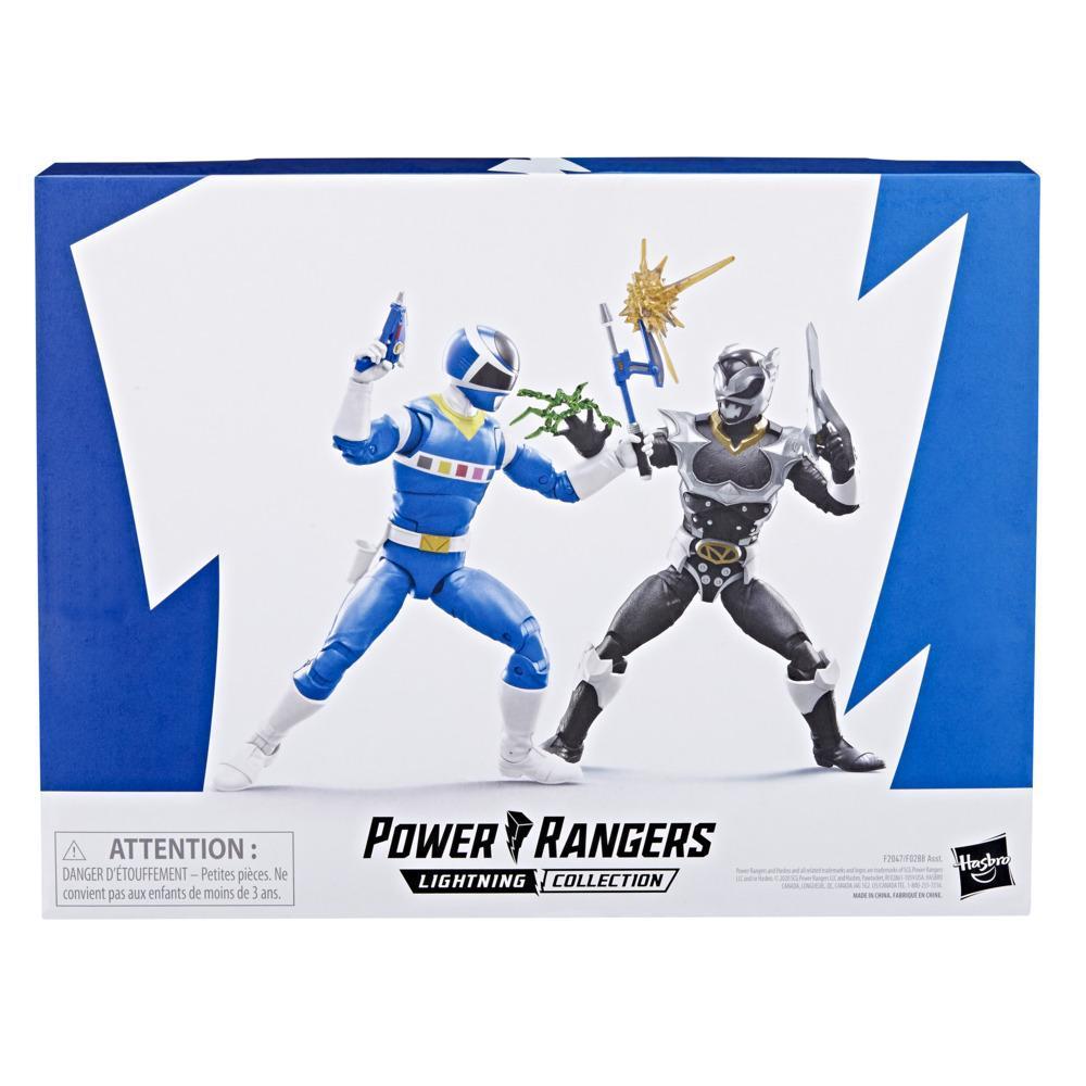 Power Rangers Lightning Collection In Space Blue Ranger Vs. Silver Psycho Ranger 2-Pack 6-Inch Action Figure Toys product thumbnail 1