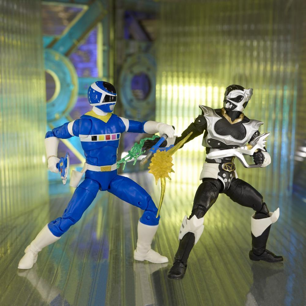 Power Rangers Lightning Collection In Space Blue Ranger Vs. Silver Psycho Ranger 2-Pack 6-Inch Action Figure Toys product thumbnail 1