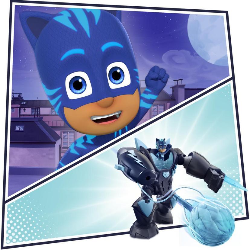 PJ Masks Robo-Catboy Preschool Toy with Lights and Sounds for Kids Ages 3 and Up, Includes Catboy Action Figure product image 1