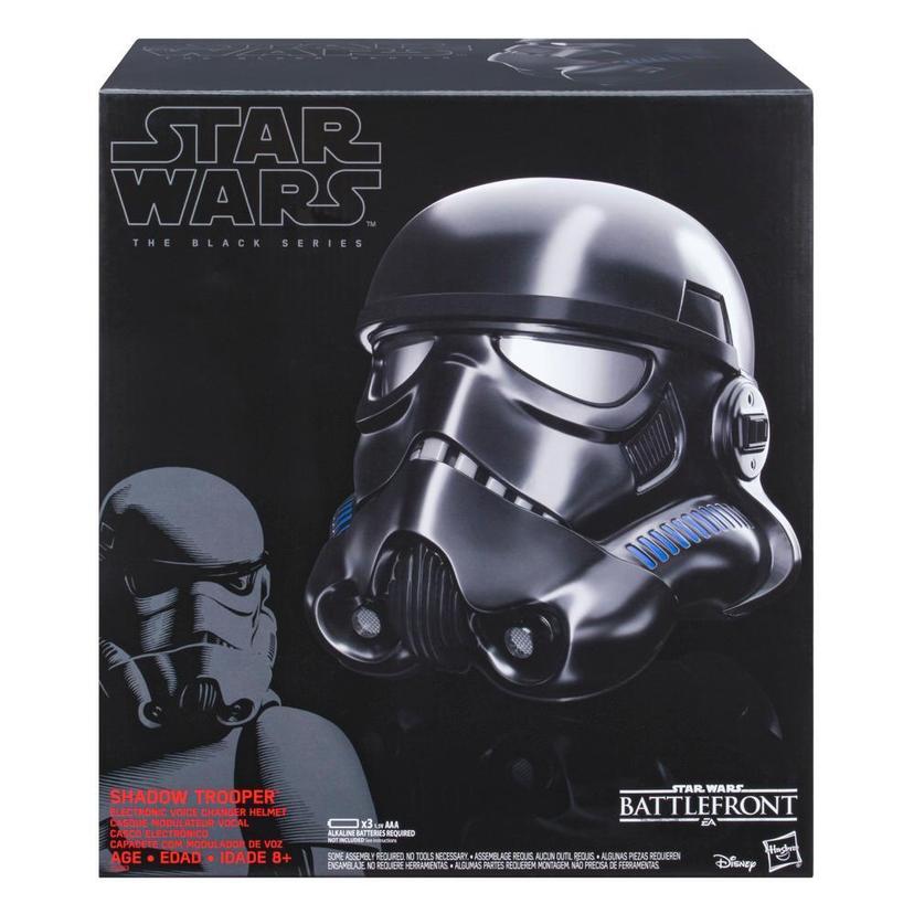 Star Wars The Black Series Shadow Trooper Premium Electronic Roleplay Helmet product image 1