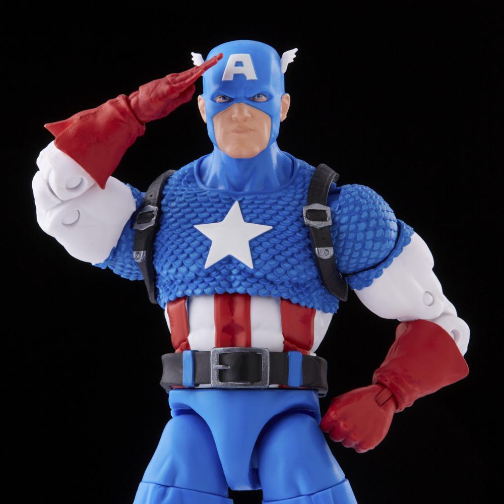 Marvel Legends 20th Anniversary Series 1 Captain America 6-inch Action Figure Collectible Toy product thumbnail 1