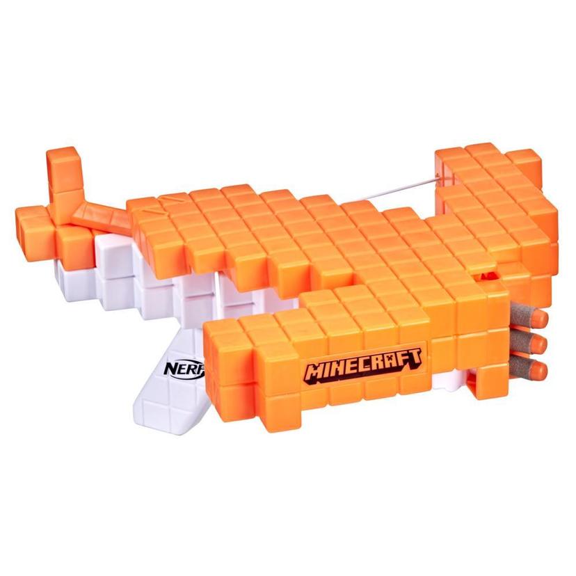 Nerf Minecraft Pillager's Crossbow Dart-Blasting Crossbow, Real Crossbow Action, Includes 3 Official Nerf Elite Darts product image 1