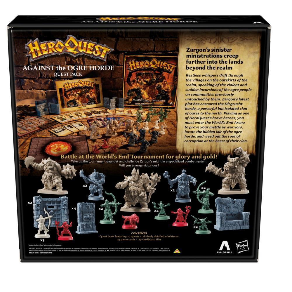 Avalon Hill Heroquest Against the Ogre Horde Quest Pack, Requires HeroQuest Game System to Play product thumbnail 1