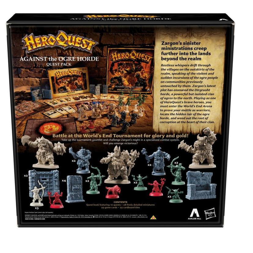 Avalon Hill Heroquest Against the Ogre Horde Quest Pack, Requires HeroQuest Game System to Play product image 1