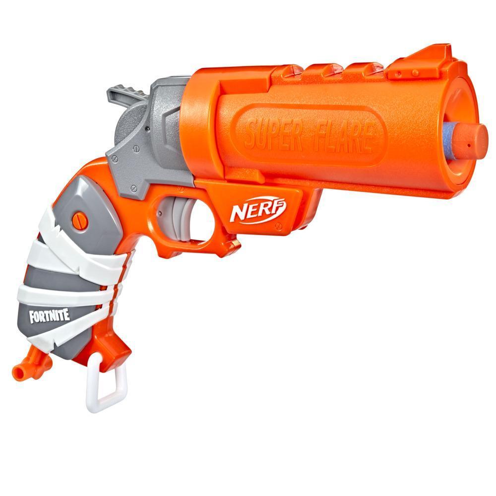 Nerf Fortnite Flare Dart Blaster, Break-Open Dart Loading, 3 Nerf AccuStrike Mega Darts, Pull-Down Priming Handle product thumbnail 1