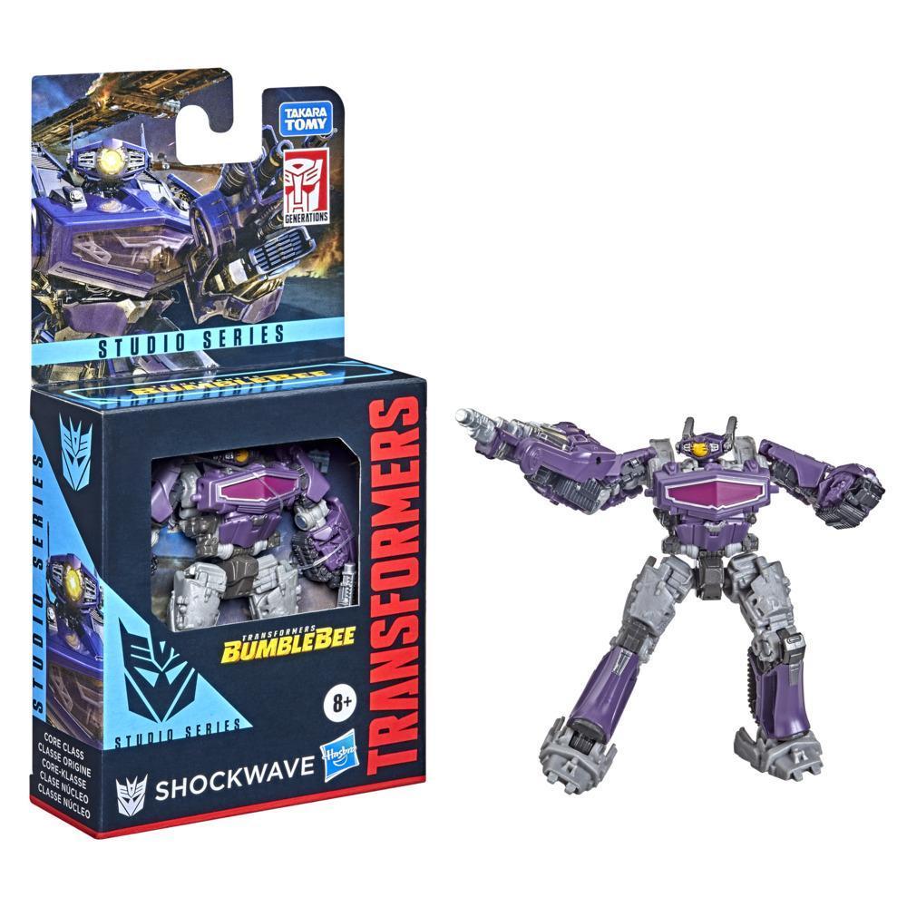 Transformers Studio Series Core Class Transformers: Bumblebee Shockwave Figure, Ages 8 and Up, 3.5-inch product thumbnail 1