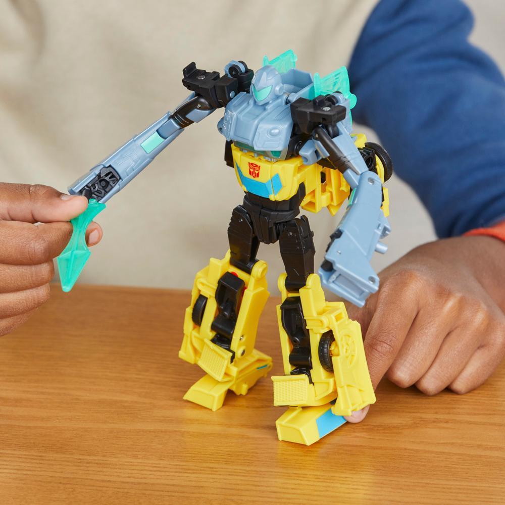 Transformers Toys EarthSpark Cyber-Combiner Bumblebee and Mo Malto Action Figures product thumbnail 1