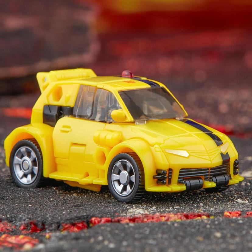 Transformers Legacy United Deluxe Animated Universe Bumblebee 5.5” Action Figure, 8+ product image 1