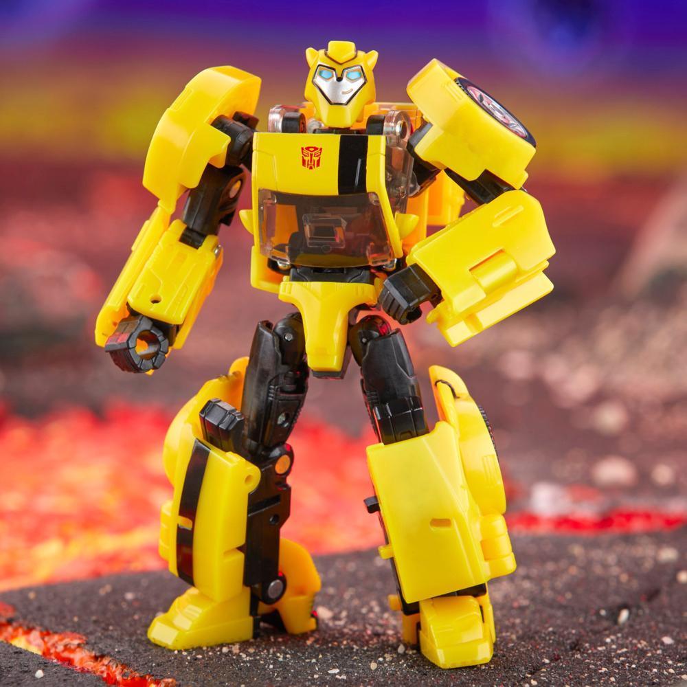 Transformers Legacy United Deluxe Animated Universe Bumblebee 5.5” Action Figure, 8+ product thumbnail 1