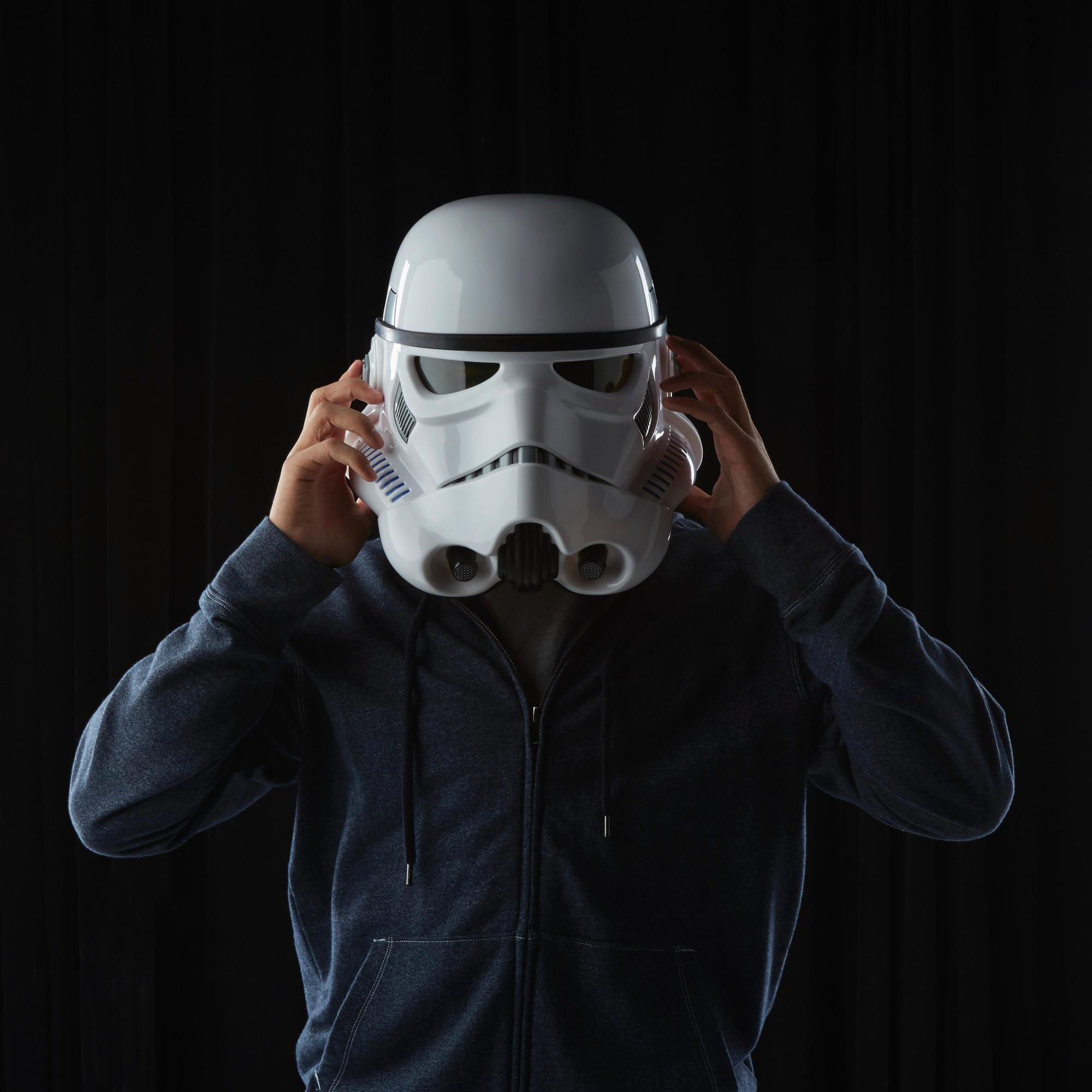 Star Wars The Black Series Imperial Stormtrooper Electronic Voice Changer Helmet product thumbnail 1