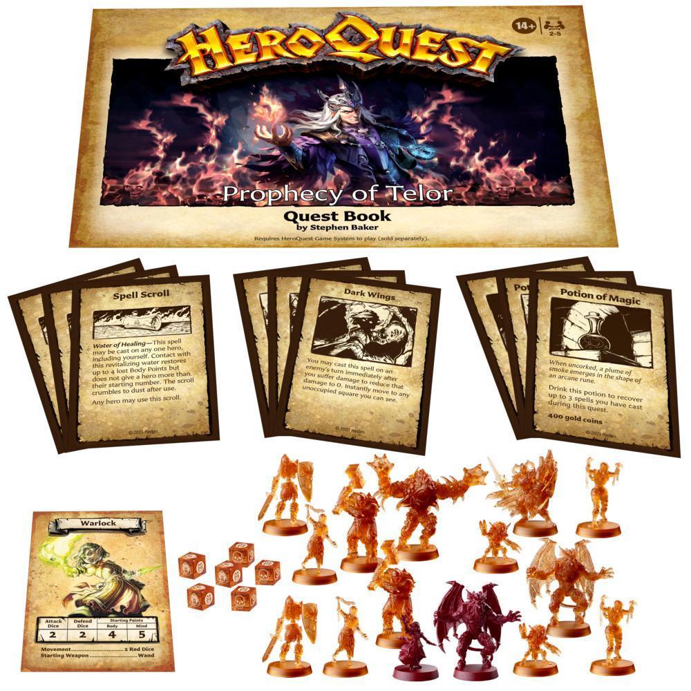 HeroQuest Prophecy of Telor Quest Pack, Requires HeroQuest Game System to Play, 14+ product thumbnail 1