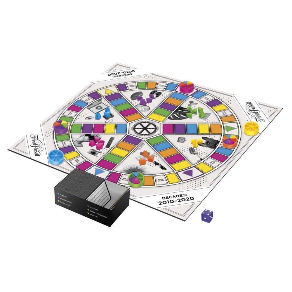 Trivial Pursuit Decades 2010 to 2020 Board Game for Adults and Teens, Pop Culture Trivia Game, Ages 16 and Up product thumbnail 1