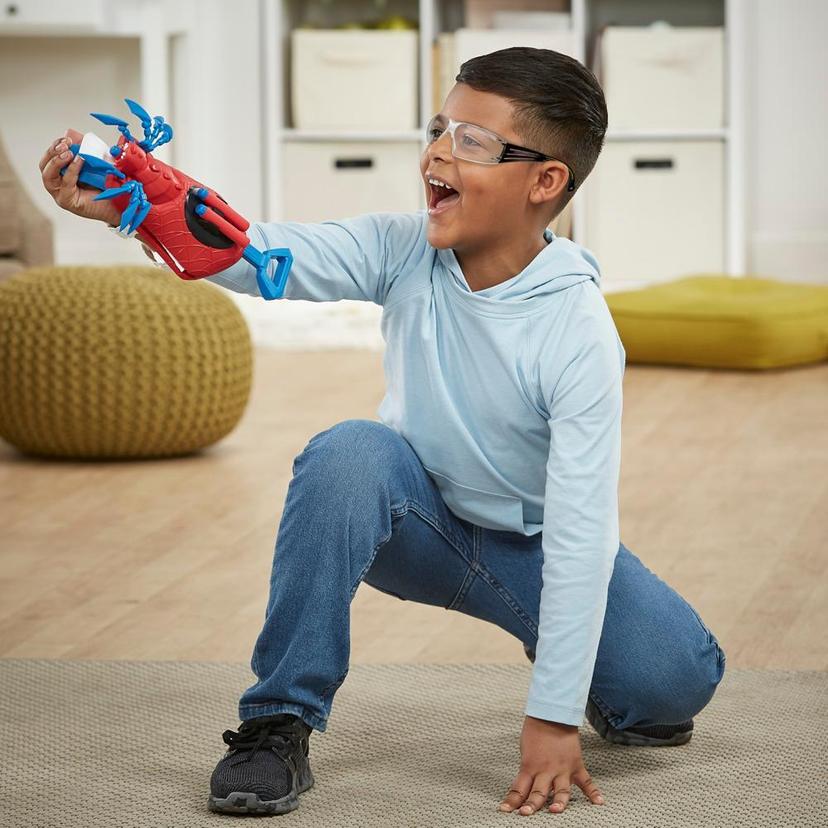 Marvel Mech Strike Mechasaurs Spider-Man Arachno Blaster, NERF Blaster with 3 Darts product image 1