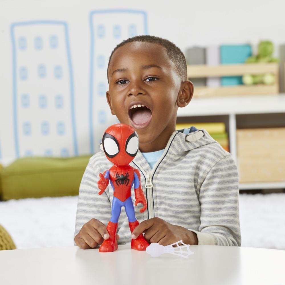 Marvel Spidey and His Amazing Friends Supersized Spidey Action Figure, Preschool Superhero Toy for Kids Ages 3 and Up product thumbnail 1