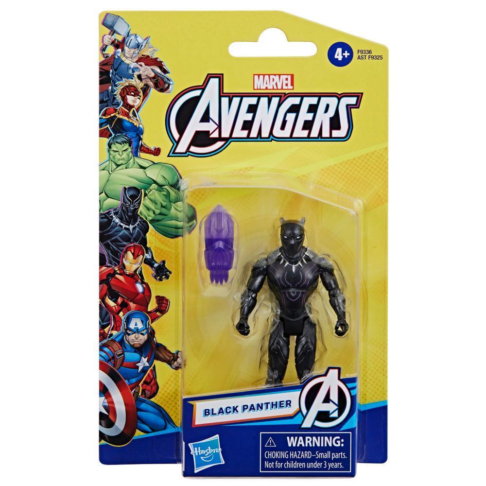 Marvel Avengers Epic Hero Series Black Panther 4" Action Figure fo Kids 4+ product thumbnail 1