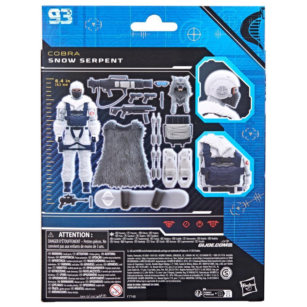 G.I. Joe Classified Series Snow Serpent, Deluxe Collectible G.I. Joe Action Figures (6"), 93 product thumbnail 1