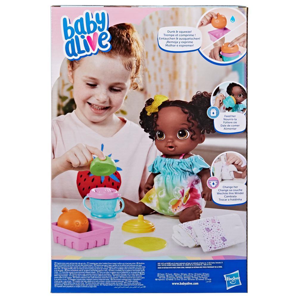 Baby Alive Fruity Sips Doll, Lime, Pretend Juicer Baby Doll Set, Kids 3 and Up, Black Hair product thumbnail 1