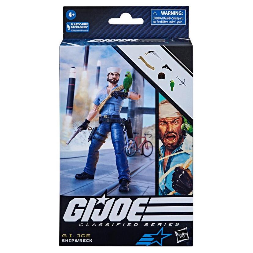 G.I. Joe Classified Series Shipwreck with Polly, Collectible G.I. Joe Action Figures (6”), 70 product image 1