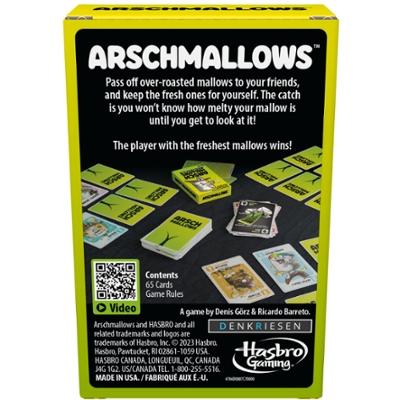 Arschmallows Card Game, Marshmallow Butt Game, Family Party Games for 2 to 6 Players, Ages 13+ product thumbnail 1