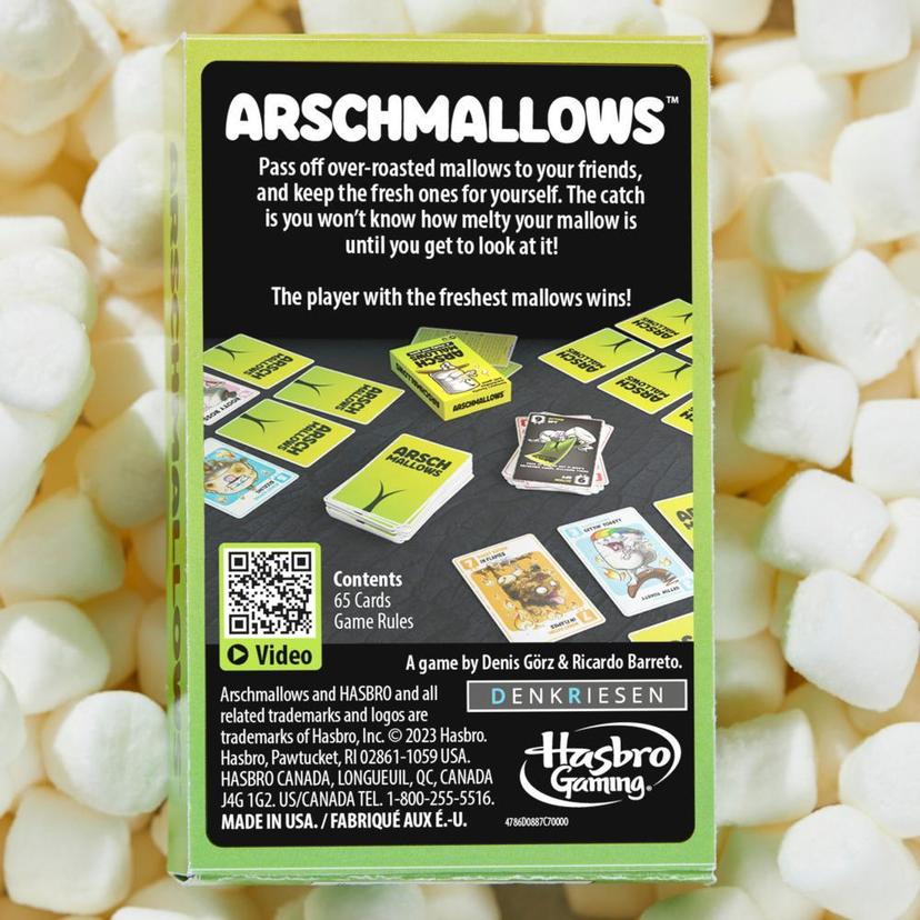 Arschmallows Card Game, Marshmallow Butt Game, Family Party Games for 2 to 6 Players, Ages 13+ product image 1