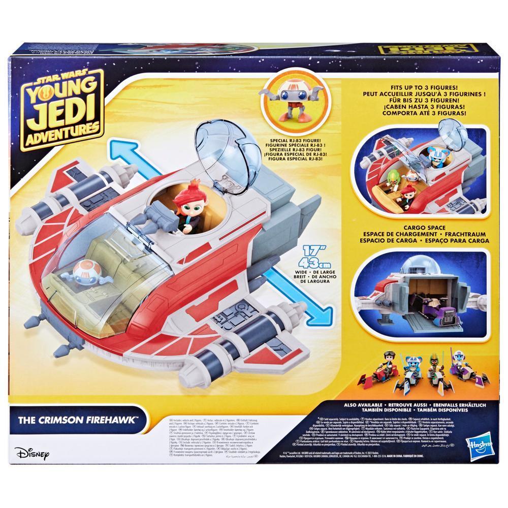 Star Wars The Crimson Firehawk Ship & Action Figures, Star Wars Toys, Preschool Toys (17") product thumbnail 1