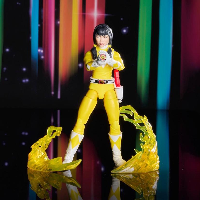 Power Rangers Lightning Collection Remastered Mighty Morphin Yellow Ranger 6-Inch Action Figure product image 1