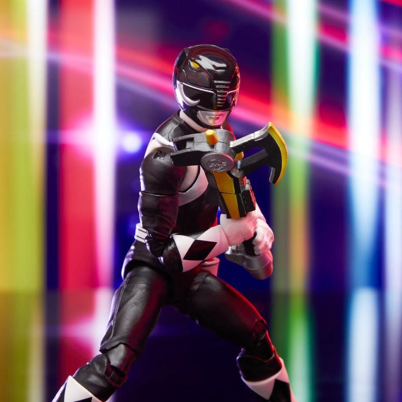 Power Rangers Lightning Collection Remastered Mighty Morphin Black Ranger Action Figure (6") product image 1