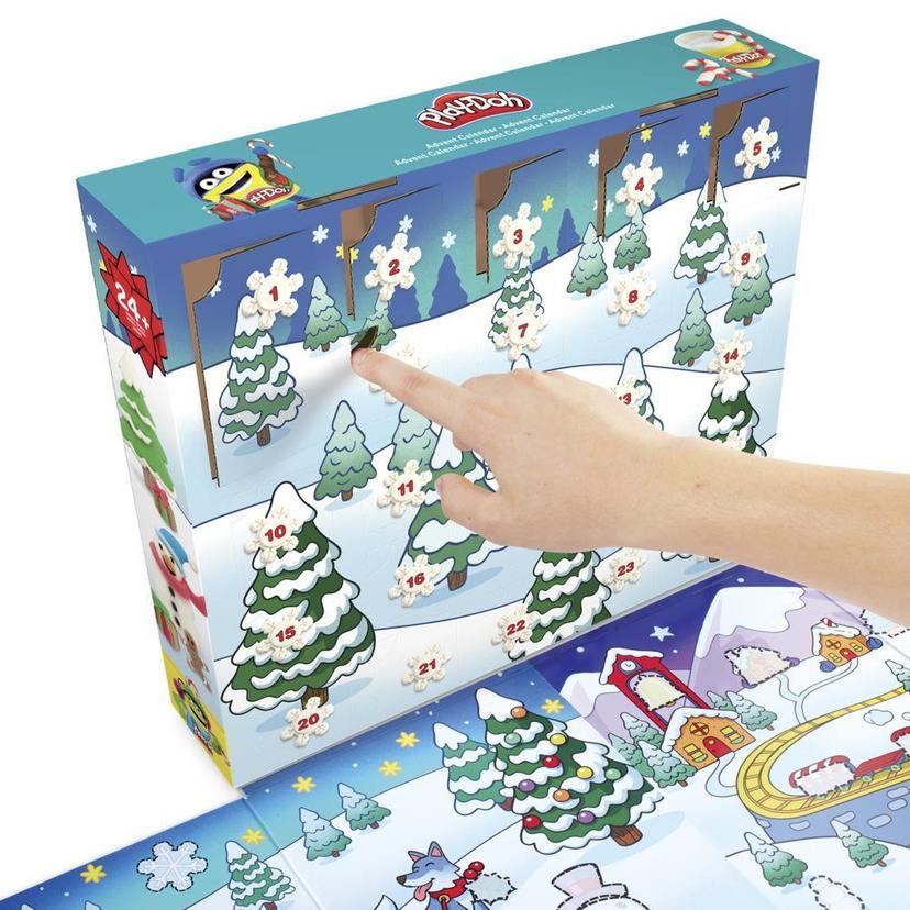 Play-Doh Advent Calendar Toy for Kids 3 Years and Up with Over 24 Surprises, Playmats, and 24 Play-Doh Cans product image 1