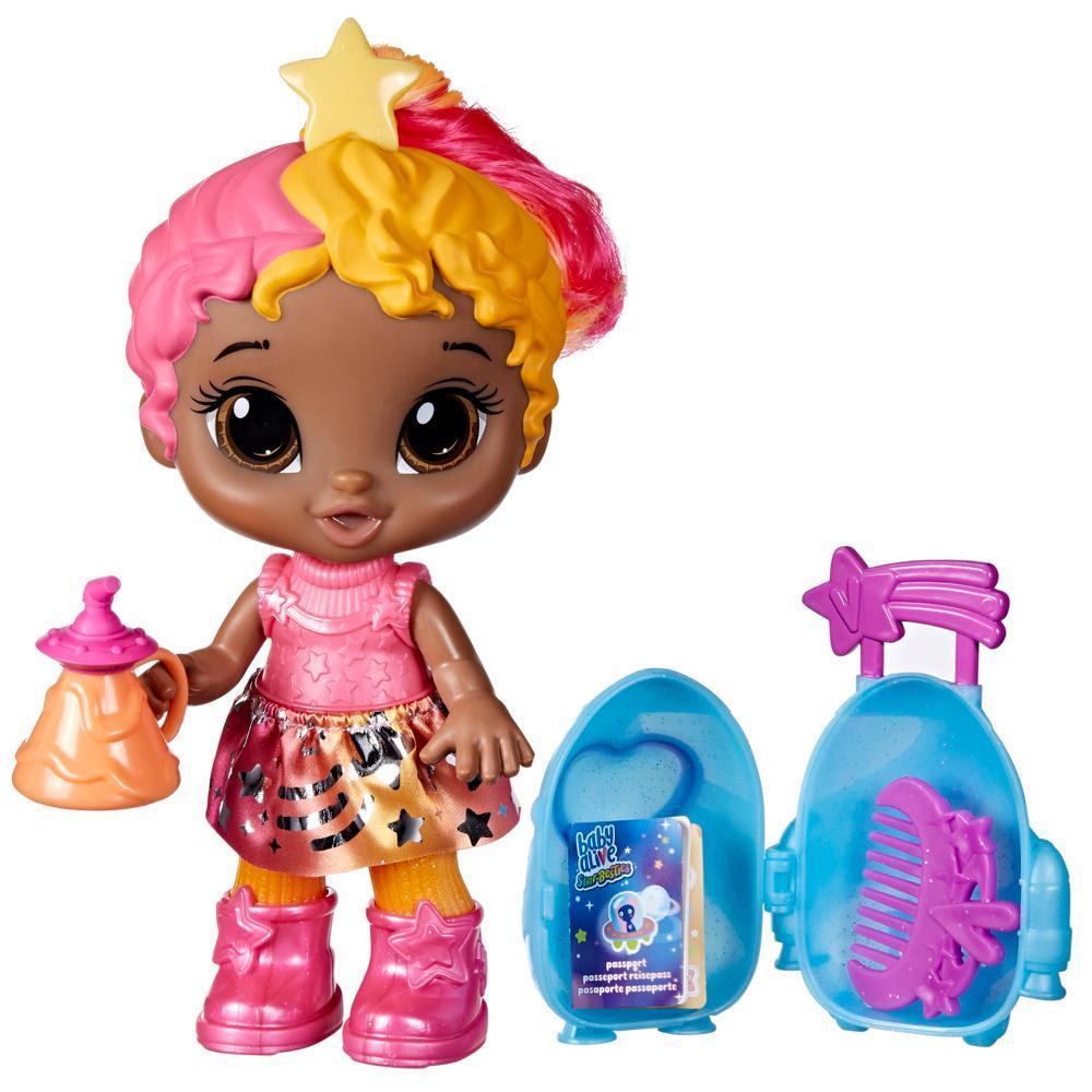 Baby Alive Star Besties Doll, Bright Bella, 8-inch Space-Themed Baby Alive Doll Toy with Accessories for Kids 3 and Up product thumbnail 1