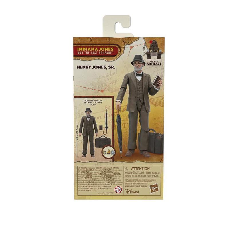Indiana Jones Adventure Series Henry Jones, Sr. Action Figure (6”) product image 1
