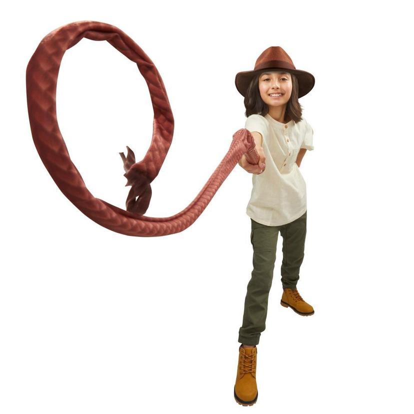 Indiana Jones Action-Crackin’ Whip Roleplay Toy, Indiana Jones Whip, Indiana Jones Costume product image 1