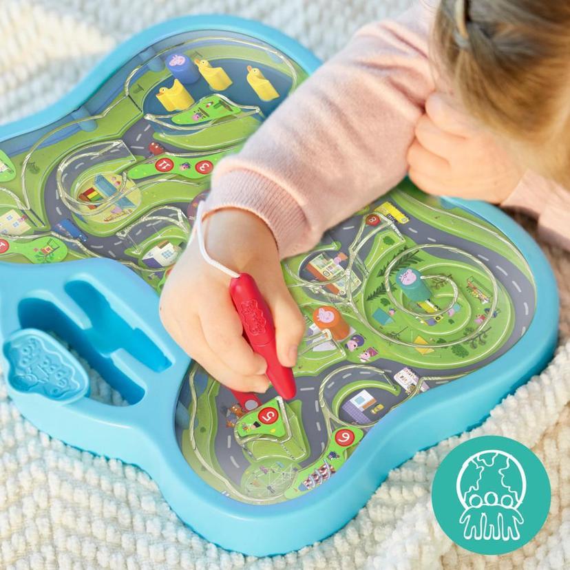 Peppa Pig Toys Peppa’s Town Tour Maze, Preschool Toys for Girls and Boys product image 1