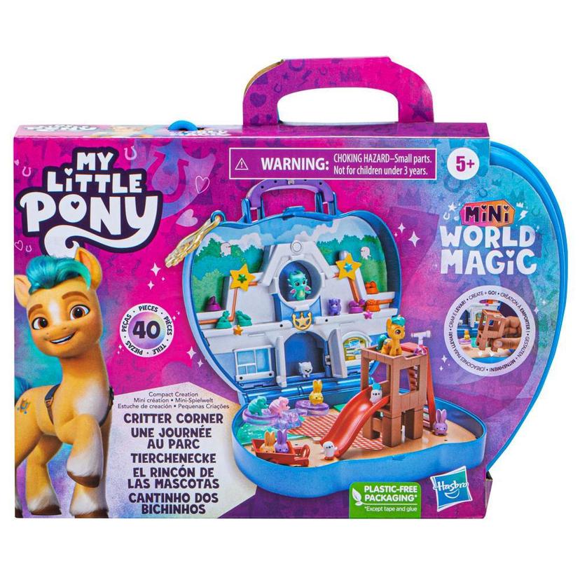 My Little Pony Toys Mini World Magic Critter Corner Compact Creation Playset product image 1