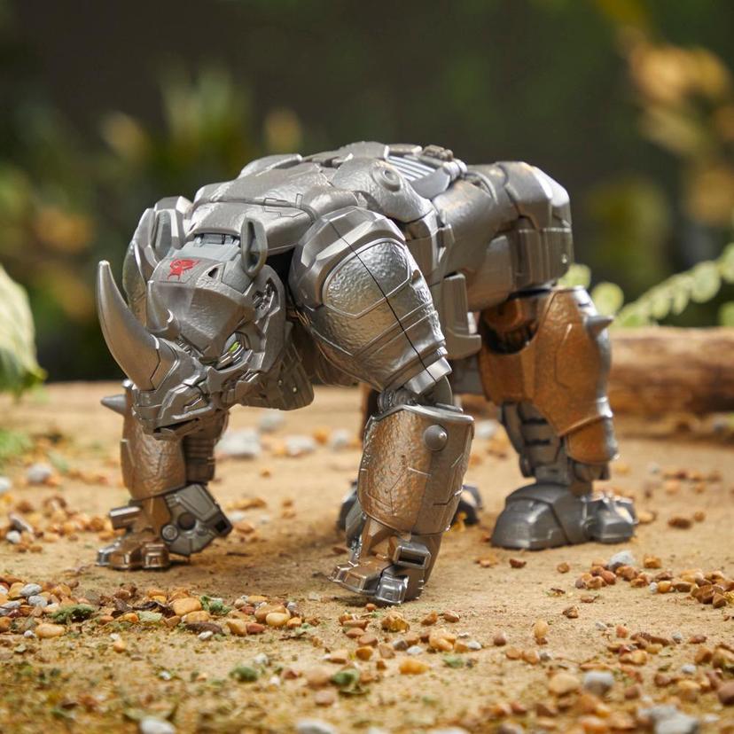 Transformers Toys Transformers: Rise of the Beasts Movie, Smash Changer Rhinox Action Figure - Ages 6 and up, 9-inch product image 1