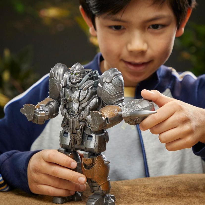 Transformers Toys Transformers: Rise of the Beasts Movie, Smash Changer Rhinox Action Figure - Ages 6 and up, 9-inch product image 1