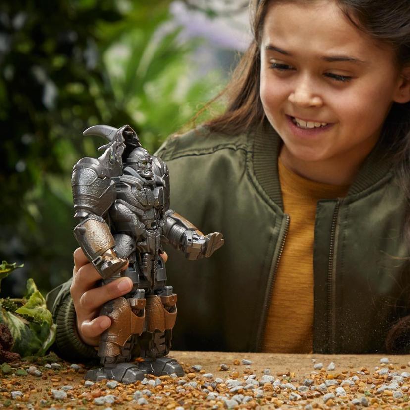 Transformers Toys Transformers: Rise of the Beasts Movie, Smash Changer Rhinox Action Figure - Ages 6 and up, 9-inch product image 1