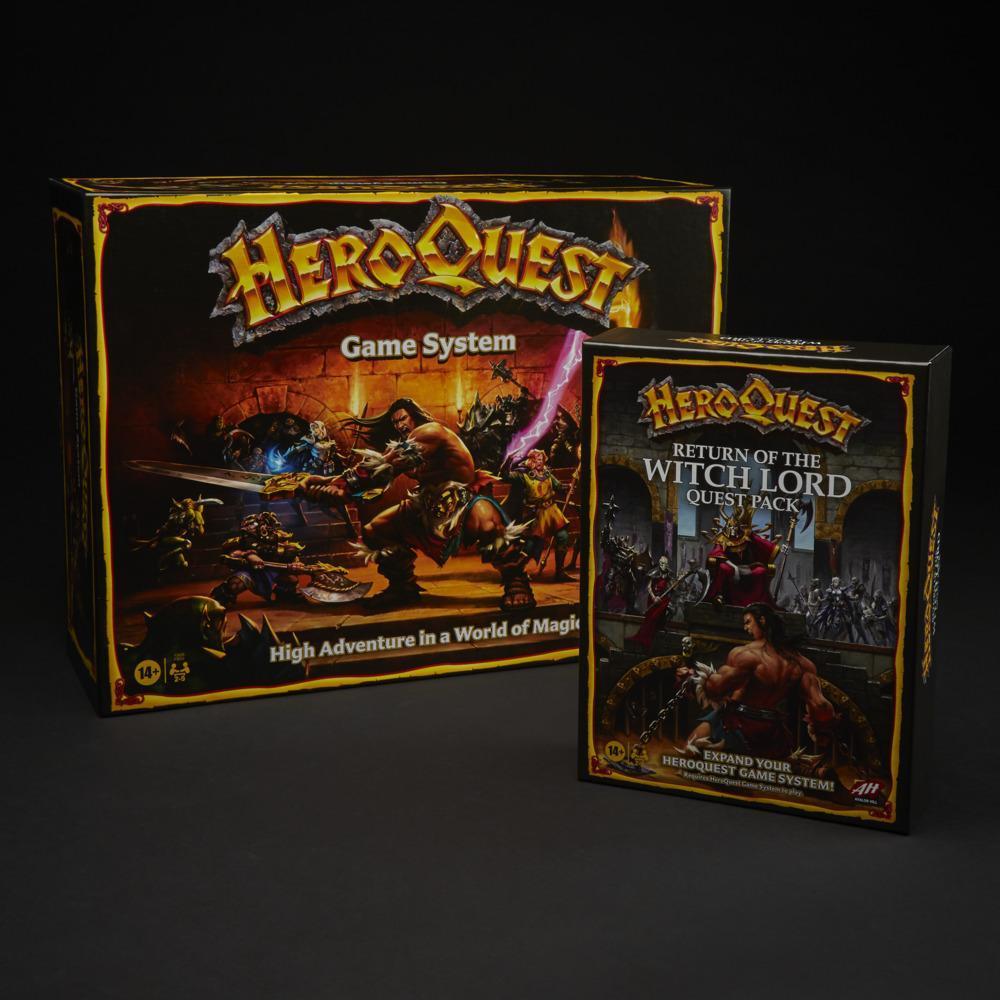 Avalon Hill HeroQuest Return of the Witch Lord Quest Pack, for Ages 14 and Up, Requires HeroQuest Game System to Play product thumbnail 1