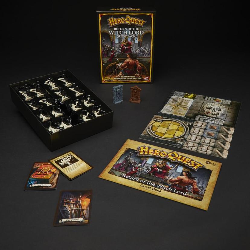 Avalon Hill HeroQuest Return of the Witch Lord Quest Pack, for Ages 14 and Up, Requires HeroQuest Game System to Play product image 1