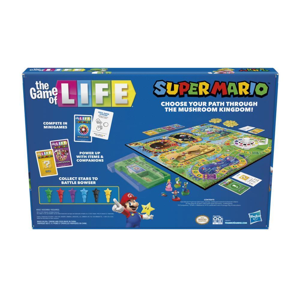 The Game of Life: Super Mario Edition Board Game for Kids Ages 8 and Up product thumbnail 1