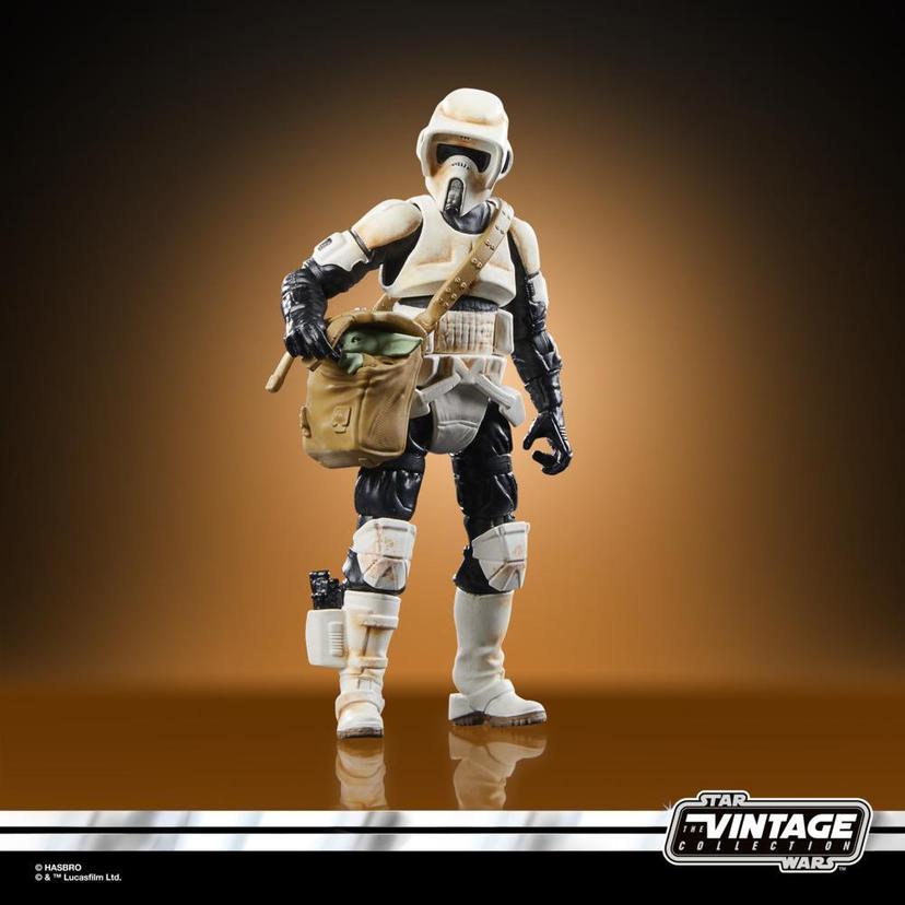 Star Wars The Vintage Collection Speeder Bike, Scout Trooper & Grogu Vehicle & Action Figures (3.75”) product image 1