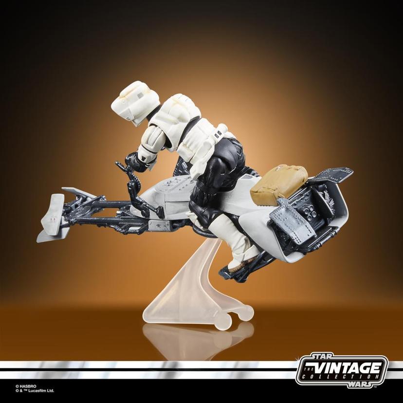 Star Wars The Vintage Collection Speeder Bike, Scout Trooper & Grogu Vehicle & Action Figures (3.75”) product image 1