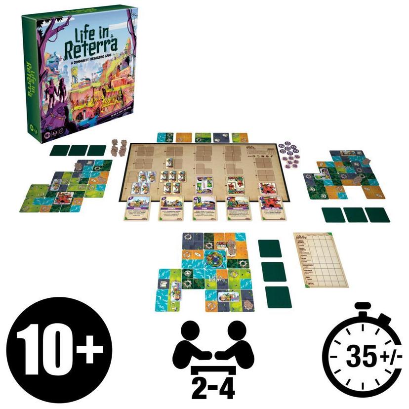 Life in Reterra Board Game, Tile Laying Strategy Games for Adults and Kids Ages 10+ product image 1